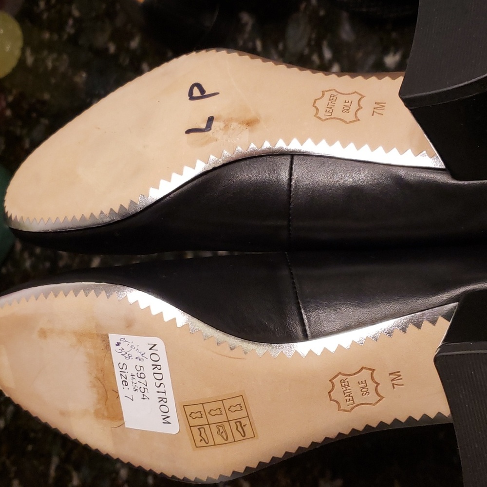 Tory Burch black block heels - Picture 5 of 6